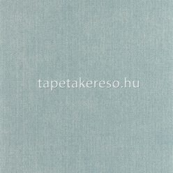   Caselio Damier vlies anyagú türkiz színű egyszínű, textilhatású modern tapéta