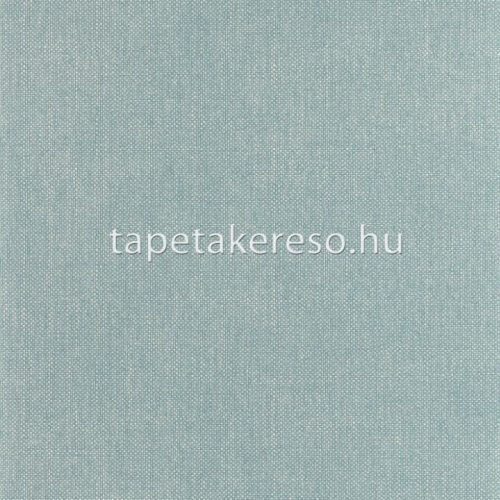 Caselio Damier vlies anyagú türkiz színű egyszínű, textilhatású modern tapéta