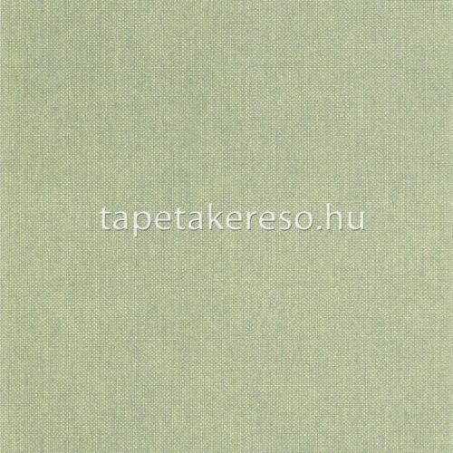 Caselio Damier vlies anyagú zöld színű egyszínű, textilhatású modern tapéta