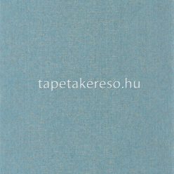   Caselio Damier vlies anyagú türkiz, arany színű egyszínű, textilhatású modern tapéta