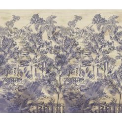  Emiliana Parati DB Style Voyage Panels növényi szálak anyagú, lila, beige színű, fás, Modern poszter
