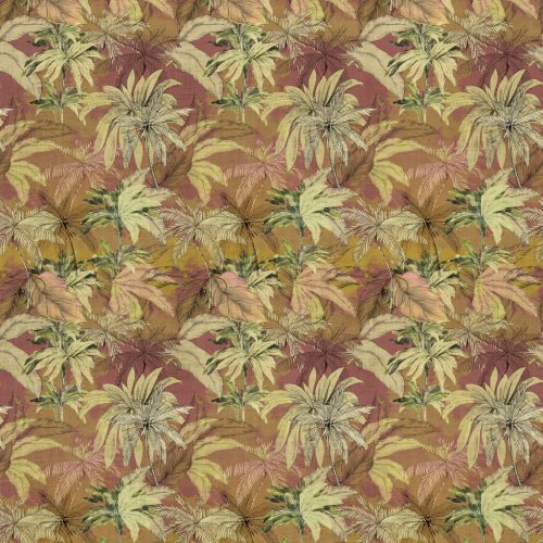 Emiliana Parati DB Style Voyage Panels vlies anyagú, arany, szürke, barna, zöld színű, leveles, Modern poszter