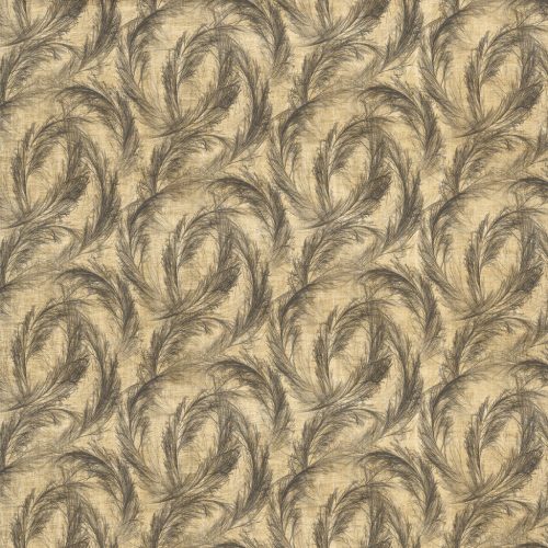 Emiliana Parati DB Style Voyage Panels vlies anyagú, arany, szürke színű, tollas, Modern poszter