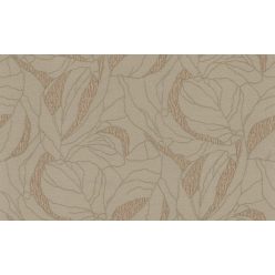   Emiliana Parati DB Style Voyage vlies, vinyl anyagú, barna színű, leveles, Modern tapéta