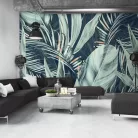 WallVision Consalnet Poszter modern zöld, kék, narancssárgaszínű, vlies leveles