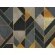 WallVision Consalnet Poszter modern arany, szürke, fekete, narancssárgaszínű, vlies geometriai