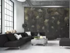 WallVision Consalnet Poszter modern arany, barnaszínű, vlies leveles