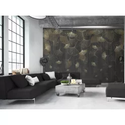   WallVision Consalnet Poszter modern arany, barnaszínű, vlies leveles