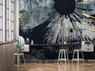 WallVision Consalnet Poszter modern fekete, arany, kék, szürkeszínű, vlies indusztriális