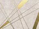 WallVision Consalnet Poszter modern arany, homokszínű, vlies geometriai