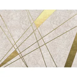   WallVision Consalnet Poszter modern arany, homokszínű, vlies geometriai