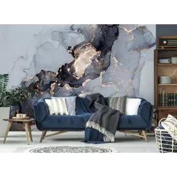   WallVision Consalnet Poszter modern bronz, fekete, szürkeszínű, vlies márvány