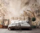 WallVision Consalnet Poszter modern barna, beige, zöldszínű, vlies leveles