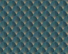 WallVision Consalnet Poszter modern türkiz, aranyszínű, vlies art deco
