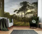 WallVision Consalnet Poszter modern zöld, kék, barnaszínű, vlies tájkép
