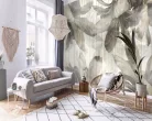 WallVision Consalnet Poszter modern szürke, homok, barna, fehérszínű, vlies leveles