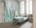 WallVision Consalnet Poszter modern szürke, türkiz, zöldszínű, vlies leveles