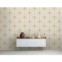   WallVision Consalnet Poszter modern beige, aranyszínű, vlies art deco