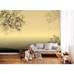   WallVision Consalnet Poszter modern barna, fekete, sárgaszínű, vlies tájkép