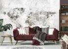 WallVision Consalnet Poszter modern szürke, barnaszínű, vlies térkép