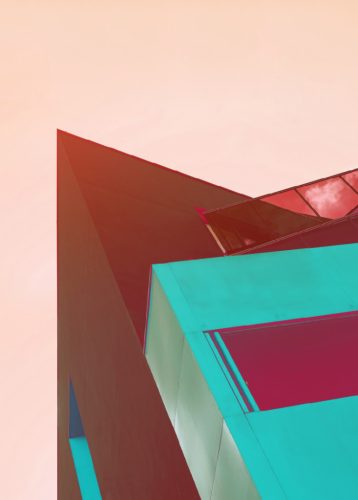 AS Creation Daniel Hechter 6 vlies, vinyl anyagú barack, türkiz, piros színű geometriai modern tapéta