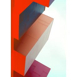   AS Creation Daniel Hechter 6 vlies, vinyl anyagú narancssárga, kék, piros, türkiz színű geometriai modern tapéta