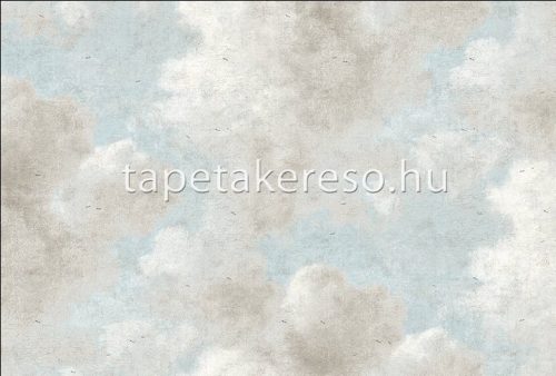 AS Creation History of Art vlies anyagú kék, fehér, beige színű felhős klasszikus poszter