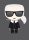 AS Creation Karl Lagerfeld vlies, vinyl anyagú szürke, fekete, fehér, beige színű figura modern poszter