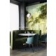 Khroma Walldesigns 2 vinyl, vlies anyagú zöld, krém színű fás modern poszter