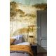Khroma Walldesigns 2 vinyl, vlies anyagú zöld, barna, beige színű fás modern poszter