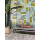 Khroma Walldesigns 2 vinyl, vlies anyagú kék, szürke, sárga, beige színű geometriai modern poszter