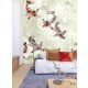 Khroma Walldesigns 2 vlies anyagú piros, fekete, törtfehér, homok színű halas modern poszter