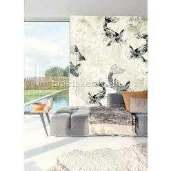   Khroma Walldesigns 2 vlies anyagú fehér, szürke színű halas modern poszter