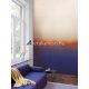 Khroma Walldesigns 2 növényi szálak, vlies anyagú kék, narancssárga, beige színű színátmenetes modern poszter