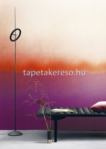 Khroma Walldesigns 2 növényi szálak, vlies anyagú lila, narancssárga, rózsaszín színű színátmenetes modern poszter