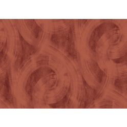  Khroma Wall Designs IV vlies anyagú, rozsdabarna színű, körös, hullámos, Modern poszter