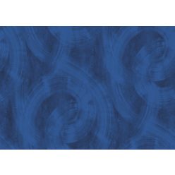   Khroma Wall Designs IV vlies anyagú, kék színű, körös, hullámos, Modern poszter