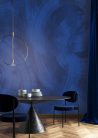 Khroma Wall Designs IV vlies anyagú, kék színű, körös, hullámos, Modern poszter