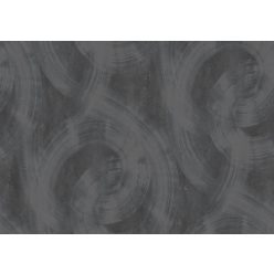   Khroma Wall Designs IV vlies anyagú, szürke színű, körös, hullámos, Modern poszter