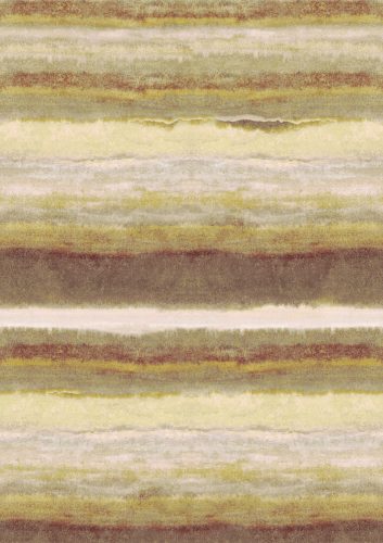 Khroma Wall Designs IV vlies anyagú, zöld, barna színű, csíkos, Modern poszter