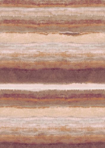 Khroma Wall Designs IV vlies anyagú, rozsdabarna, beige színű, csíkos, Modern poszter