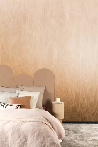 Khroma Wall Designs IV vlies anyagú, barna színű, moire, színátmenetes, Modern poszter