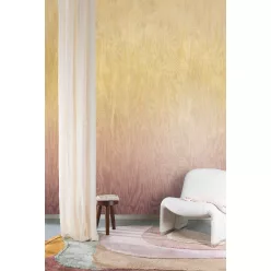   Khroma Wall Designs IV vlies anyagú, sárga, mályva színű, moire, színátmenetes, Modern poszter