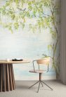 Khroma Wall Designs IV vlies anyagú, kék, zöld színű, leveles, Modern poszter