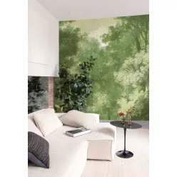   Khroma Wall Designs IV vlies anyagú, zöld színű, erdő, Modern poszter