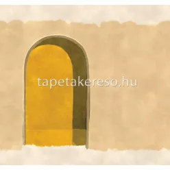   Khroma Terra vlies anyagú barna, sárga színű falfülke modern poszter