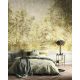 Khroma Walldesigns 2 növényi szálak, vlies anyagú zöld, beige, barna színű dzsungel, növényes modern poszter
