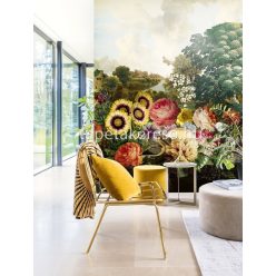   Khroma Walldesigns 2 vinyl, vlies anyagú zöld, sárga, kék, fehér, piros, lila színű tájkép, virágos klasszikus poszter