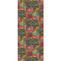   Khroma Kimono vlies anyagú, sárga, piros, zöld, fekete, kék, rózsaszín színű, kínai motívumos, állatos, Modern poszter