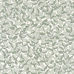  Caselio Dream Garden vlies anyagú fehér, zöld, szürke színű leveles modern tapéta